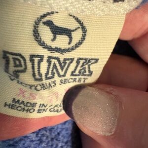 Victoria's Secret PINK Blue sweatshirt